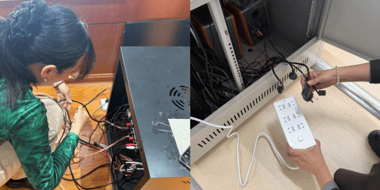 国际语言文化实践教学中心开展实验室安全隐患专项排查